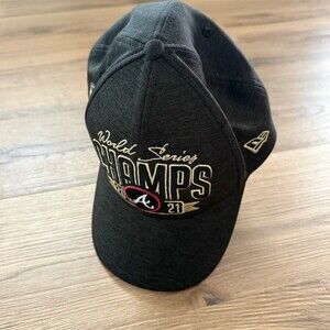 Atlanta Braves 2021 World Series Champions Hat New Era Grey One Size MLB
